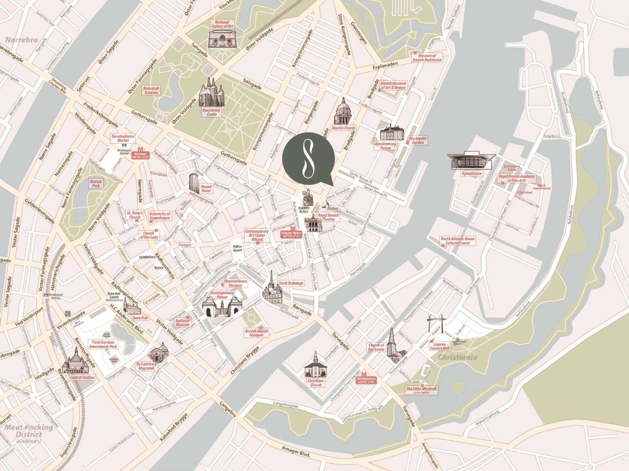 Sanders Main - Endearing Two-Bedroom Duplex Apartment With A Balcony Next To Magical Nyhavn コペンハーゲン エクステリア 写真
